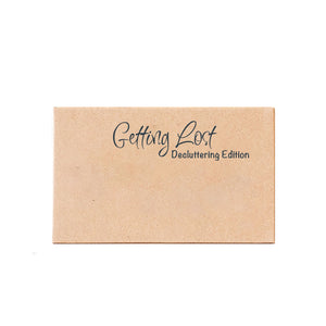 Getting Lost Adventure Cards - The Decluttering Edition
