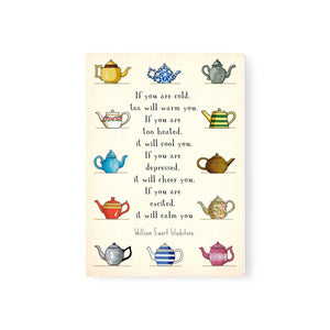 Red Tractor Designs - Gift Card - Tea Will Warm You