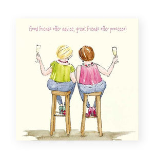 Greeting Card - Great Friends