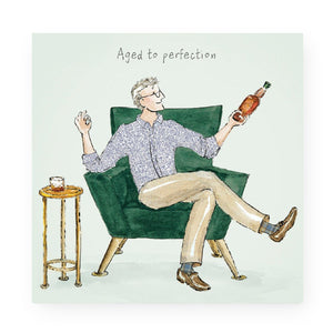 Greeting Card - Aged To Perfection
