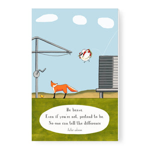 Red Tractor Designs - Greeting Card - Winging It