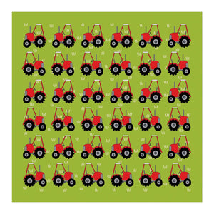 Red Tractor Designs - Cotton Hanky - Red Tractor Boxed Set