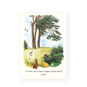 Greeting Card - Winnie the Pooh - Exciting Today