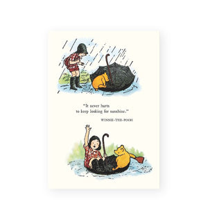 Greeting Card - Winnie the Pooh - Sunshine