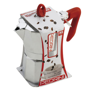 Pedrini Kaffettiera Coffee Maker - 6 Cups
