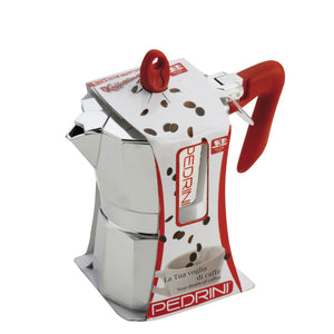 Pedrini Kaffettiera Coffee Maker - 3 Cups