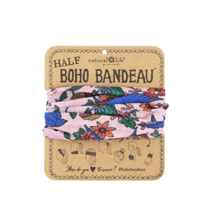 Natural Life - Half Boho Bandeau - Swallows Pink