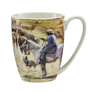 Ashdene - Grazing Paddocks Mug - Rounding The Herd Mug