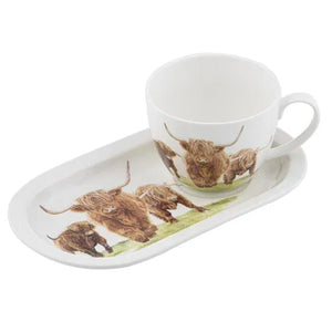 Ashdene - Highland Herd Mug & Plate Set