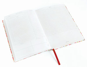 Soft Cloth Cover Daily Planner - Neon Amber A5