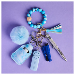 Kepler Safety Keychain - Blue Ocean Mist