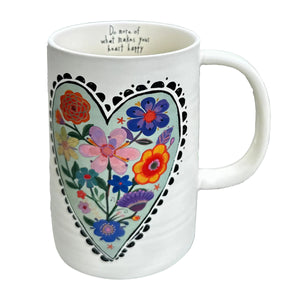 Latte Mug - Heart - Do More