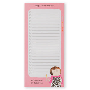 Rosie Made a Thing - Listy Jot Notepad - Be Fabulous