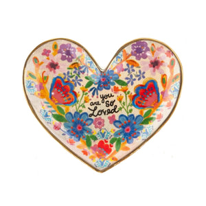 Natural Life - Artsy Trinket Dish - You Are So Loved