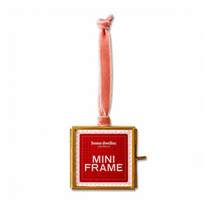 Mini Frame - Pink Velvet Ribbon