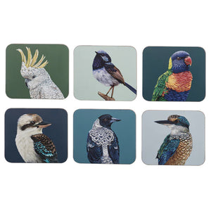 Ashdene - Modern Birds - Coasters Assorted 6pk