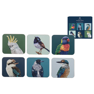 Ashdene - Modern Birds - Coasters Assorted 6pk