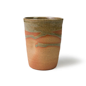 Alperstein - Hand Thrown Latte Cup - Moss