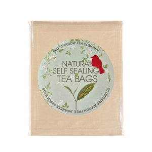 Natural Tea Bags - Self Sealing - 50pk