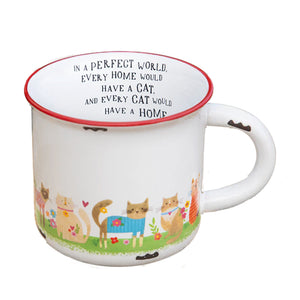 Camp Mug - Every Home Has A Cat