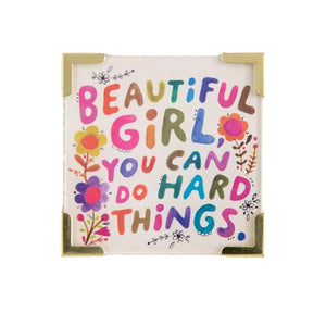 Natural Life - Corner Magnet - Beautiful Girl