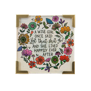 Natural Life - Corner Magnet - Wise Girl