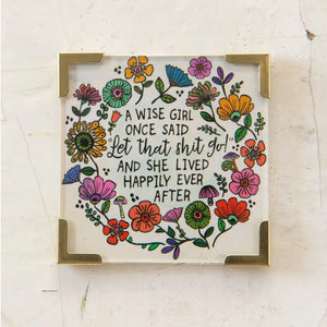 Natural Life - Corner Magnet - Wise Girl