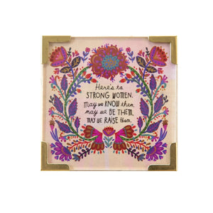 Natural Life - Corner Magnet - Strong Women