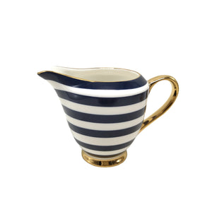 Navy Stripe - Sugar & Creamer Set