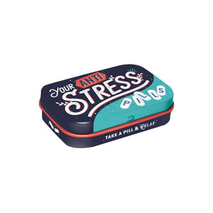 Nostalgic Art - Mint Tin - Anti Stress Pills