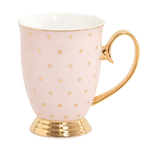 Cristina Re - Mug - Polka Gold Blush