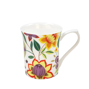 Queens - Mugs - Hippy Florals - Abstract Pink