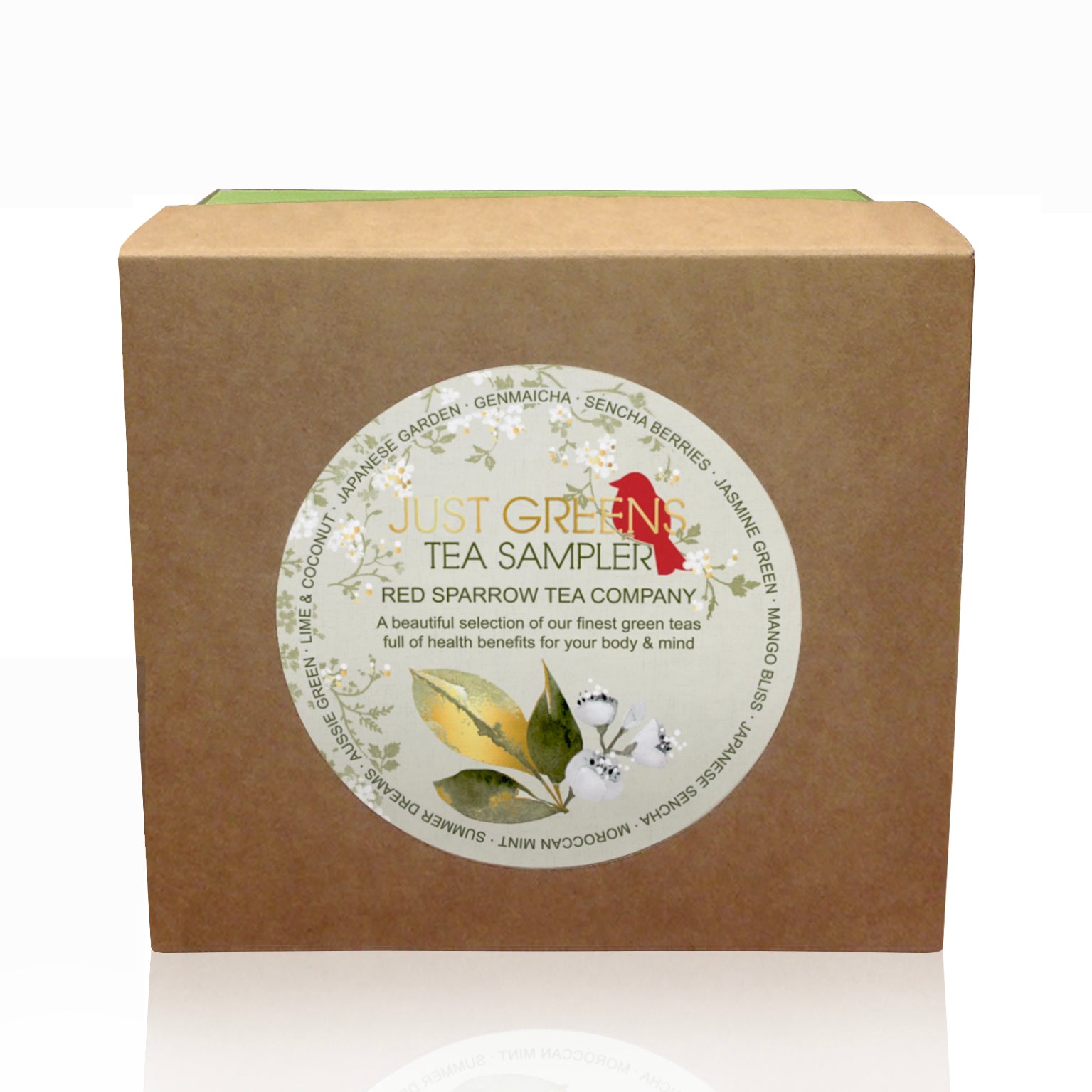 'Just Chill' Tea Sampler Box - Red Sparrow Tea Company