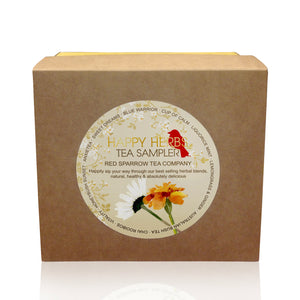 'Happy Herbs' Tea Sampler Box