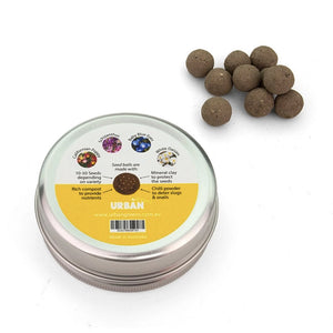 Urban Greens - Seed Balls - Bee Friendly Flowers