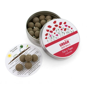 Urban Greens - Seed Balls - Field of Poppies
