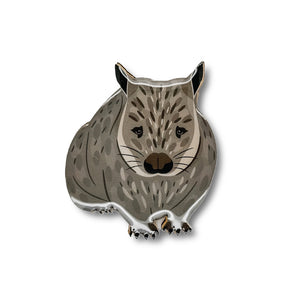 Selatan Brooch - Australian Southern Hairy-Nosed Wombat