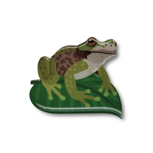 Selatan Brooch - Australian Spotted Tree Frog