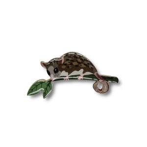 Selatan Brooch - Australian Mountain Pygmy Possum