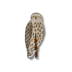 Selatan Brooch - Australian Barking Owl