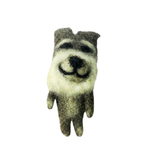 Himalayan Felt - Finger Puppet - Shaggy Dog