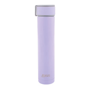 Oasis - Skinny Mini Stainless Steel Drink Bottle - Pastel Purple