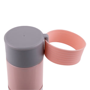 Oasis - Skinny Mini Stainless Steel Drink Bottle - Pastel Pink