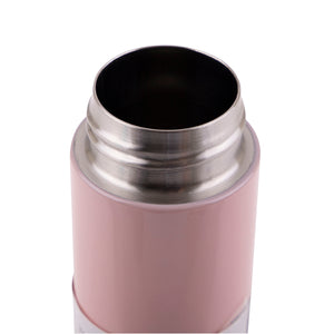 Oasis - Skinny Mini Stainless Steel Drink Bottle - Pastel Pink