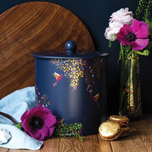 Sara Miller -  Hummingbird Biscuit Barrel