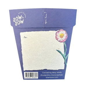 Sow 'n Sow - A Gift of Seeds - With Sympathy
