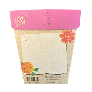 Sow 'n Sow - A Gift of Seeds - Thanks A Bunch