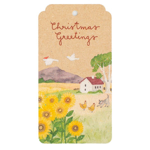 Sow 'n Sow - Gift Tags - Christmas Sunflowers