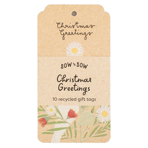 Sow 'n Sow - Gift Tags - Christmas Greetings