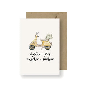Greeting Card - Another Year, Another Adventure